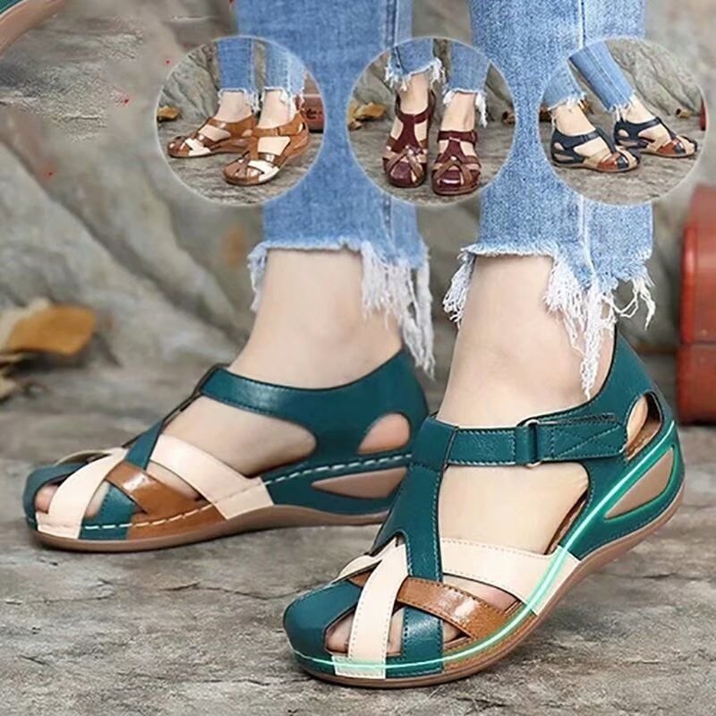 Ontspannen en frisse sandalen