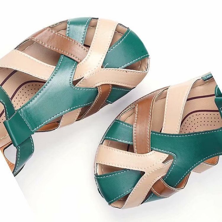 Ontspannen en frisse sandalen