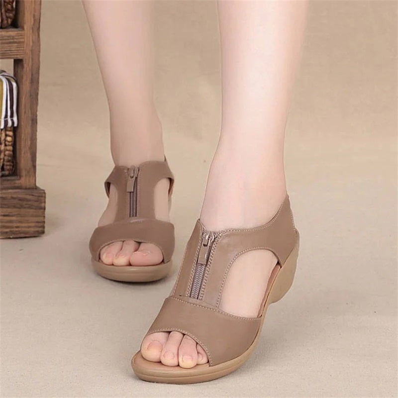 Open Toe Wedge Sandals