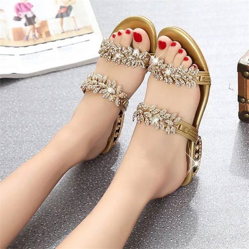 Women Heels Shiny Sandals