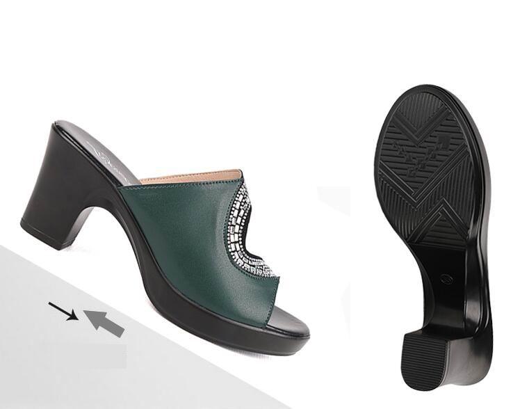 Peep Toe Hoge Hakken Schoenen voor Vrouwen