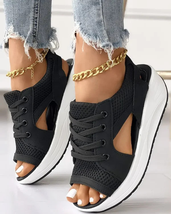 Platform Sandalen Vrouwen Comfortabele Wedges